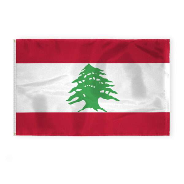 AGAS Lebanon Flag 5x8 ft