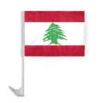AGAS Lebanon Car Flag 12x16 inch