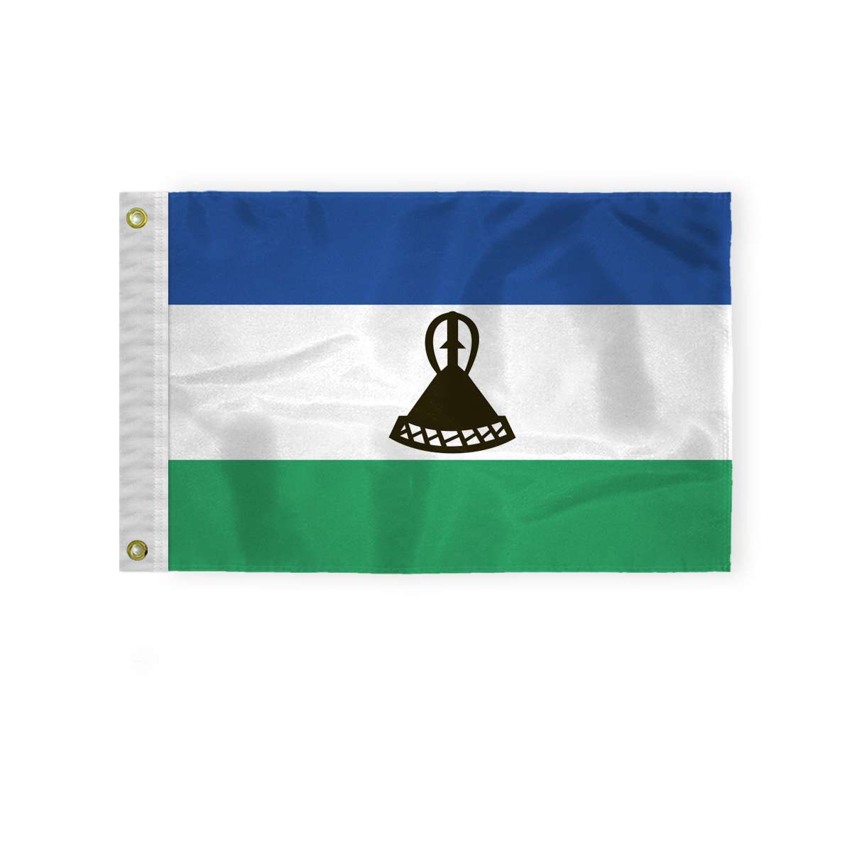 AGAS Lesotho Nautical Flag 12x18 inch AGAS Lesotho Nautical Flag 12x18 inch