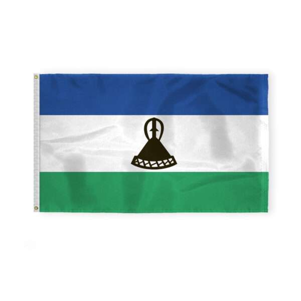 AGAS Lesotho Flag 3x5 ft 200D