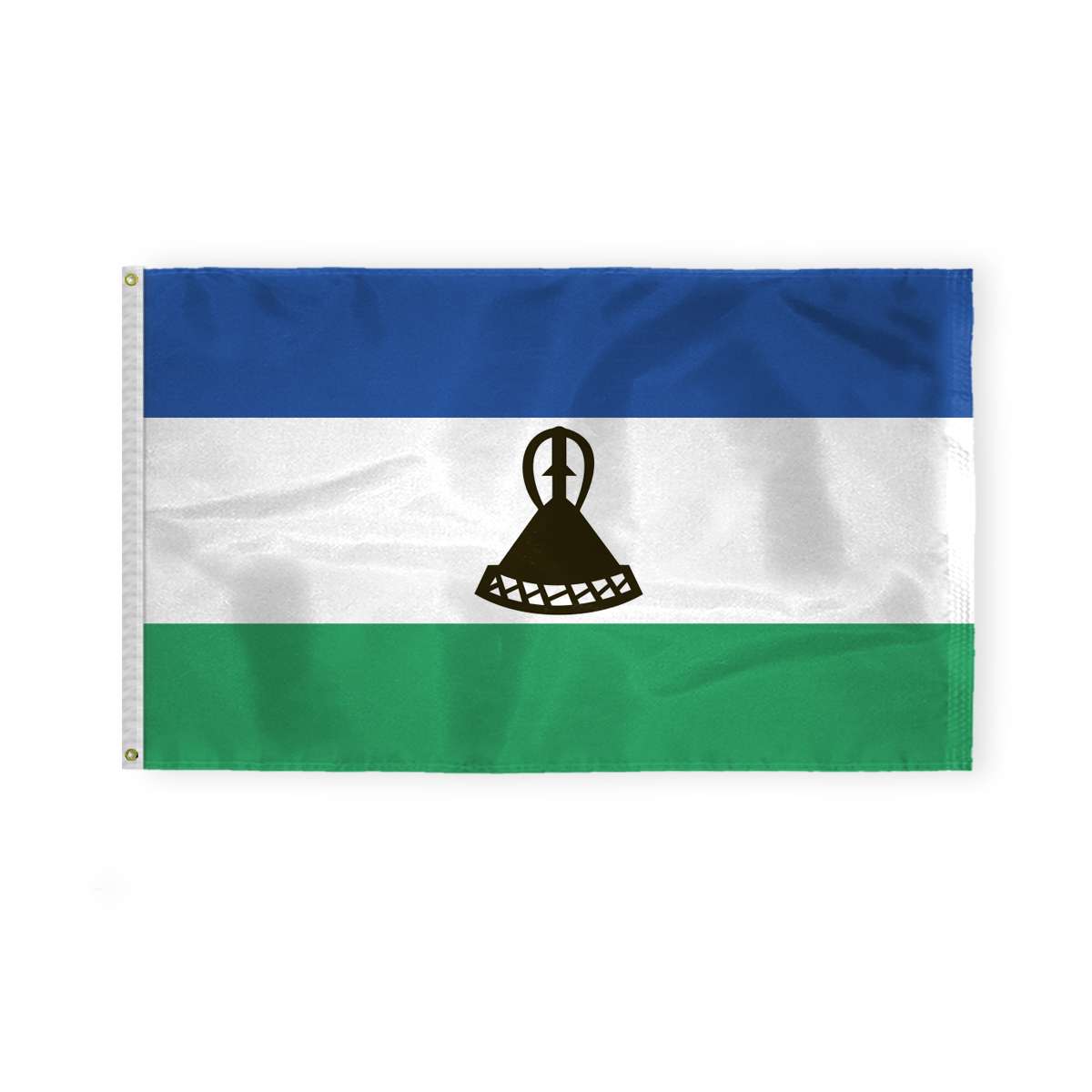 AGAS Lesotho Flag 3x5 ft 200D AGAS Lesotho Flag 3x5 ft 200D