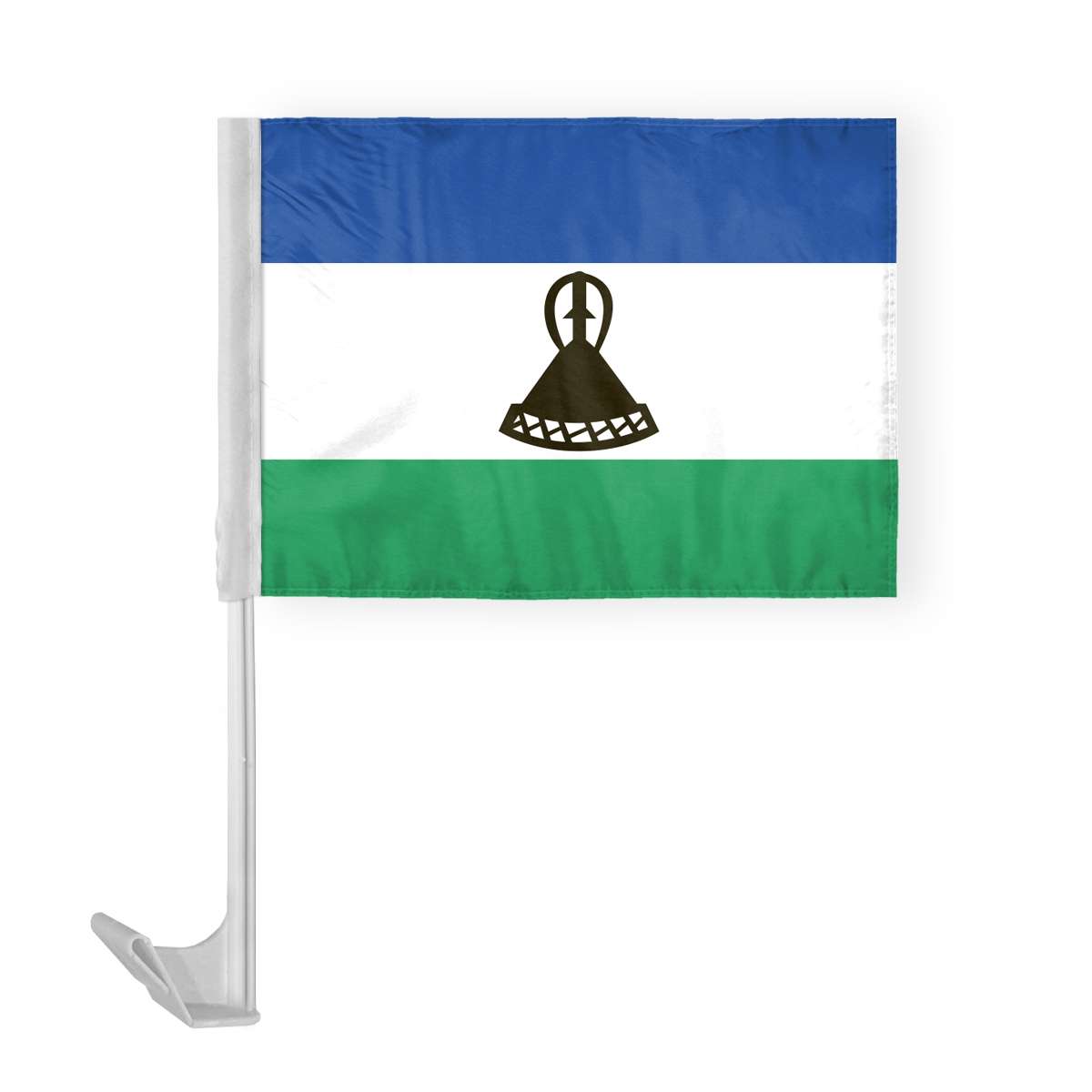 AGAS Lesotho Car Flag 12x16 inch AGAS Lesotho Car Flag 12x16 inch