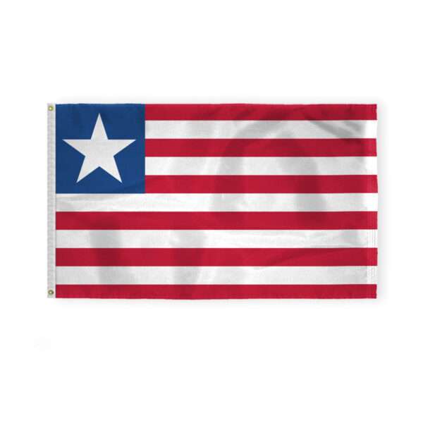 AGAS Liberia Flag 3x5 ft 200D