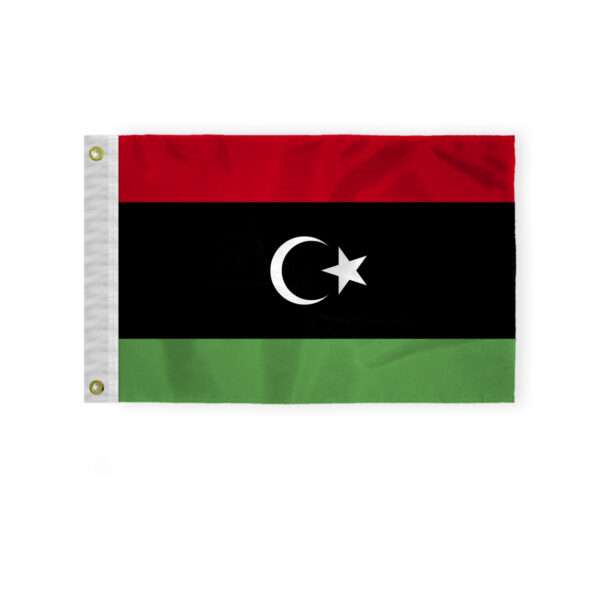 AGAS Libya Nautical Flag 12x18 inch