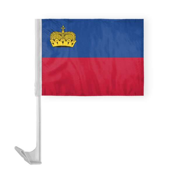 AGAS Liechtenstein Car Flag 12x16 inch