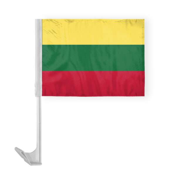 AGAS Lithuania Car Flag 12x16 inch