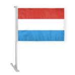 AGAS Luxembourg Car Flag Premium 10.5x15 inch