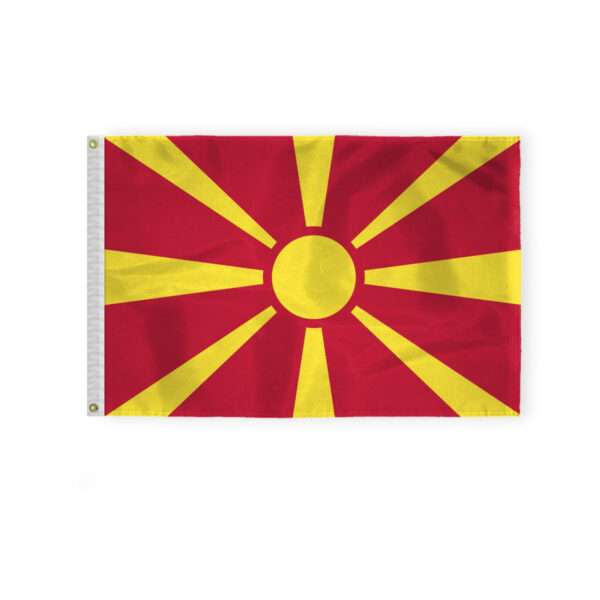 AGAS Macedonia Flag 2x3 ft