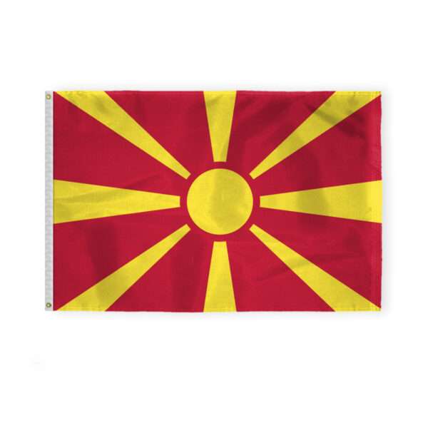 AGAS Macedonia Flag 4x6 ft
