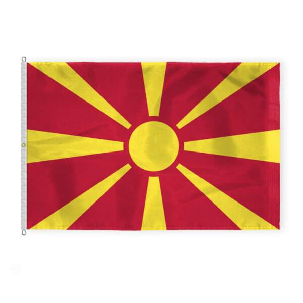 AGAS Macedonia Flag 8x12 ft