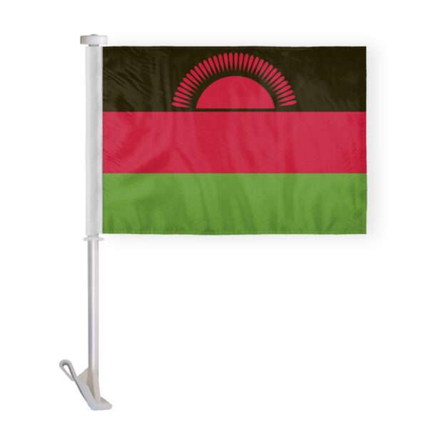 AGAS Malawi Car Flag Premium 10.5x15 inch