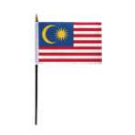 AGAS Malaysia Flag 4x6 inch