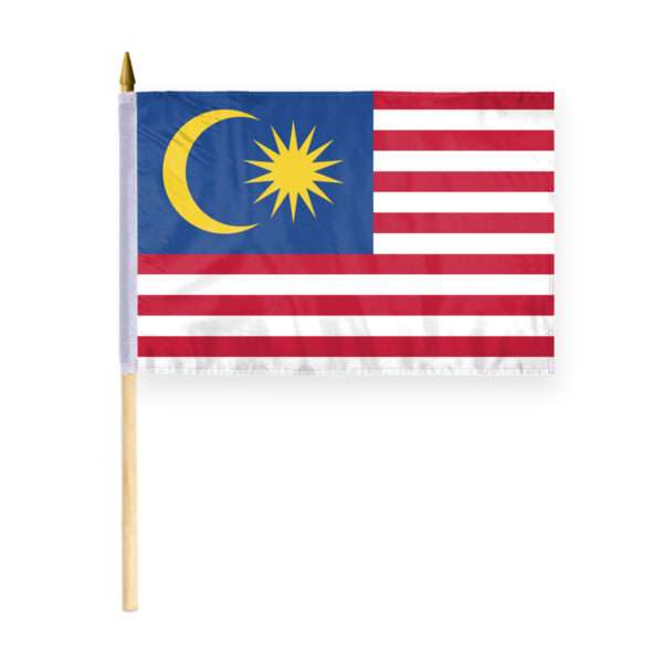 AGAS Malaysia Flag 12x18 inch