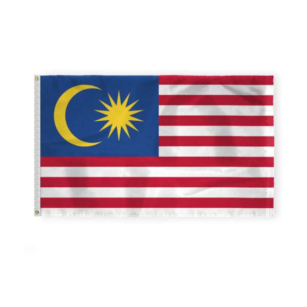 AGAS Malaysia Flag 3x5 ft 200D