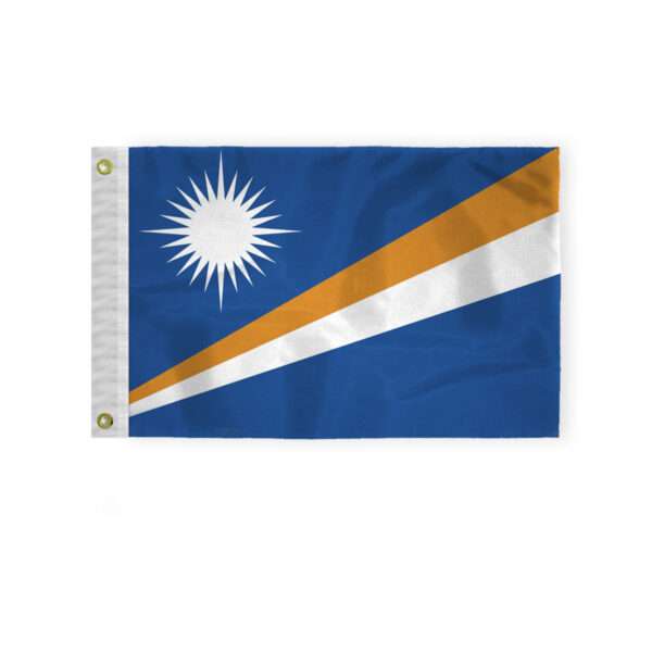 AGAS Marshall Islands Nautical Flag 12x18 inch
