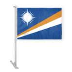 AGAS Marshall Islands Car Flag Premium 10.5x15 inch