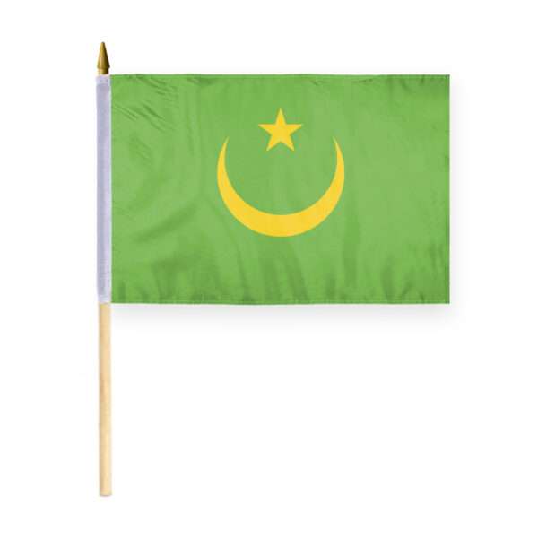 AGAS Mauritania Flag 12x18 inch