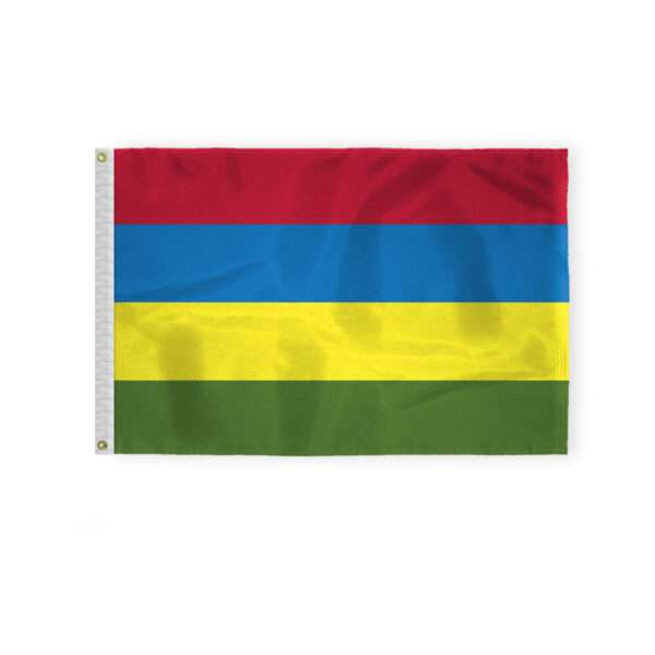 AGAS Mauritius Flag 2x3 ft Outdoor 200D
