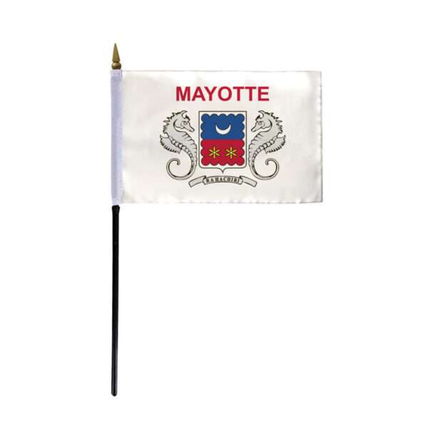 AGAS Mayotte Flag 4x6 inch