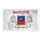 AGAS Mayotte Flag 5x8 ft 200D