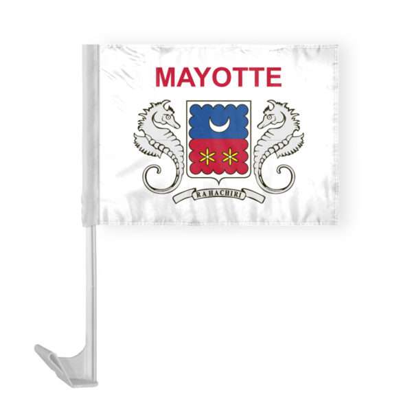 AGAS Mayotte Car Flag 12x16 inch
