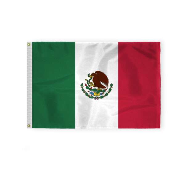 AGAS Mexico 2x3 ft Flag - Printed Single Sided on 200D Nylon