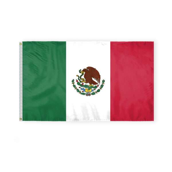AGAS Mexico 3x5 ft Flag - Printed Single Sided on Polyester