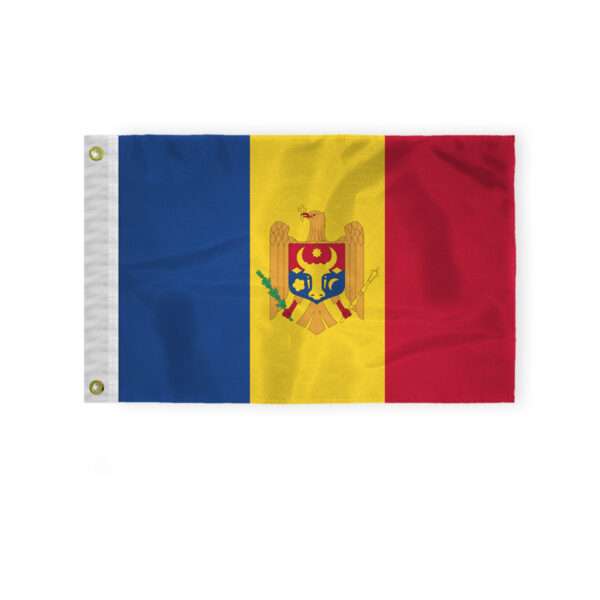 AGAS Moldova Nautical Flag 12x18 inch