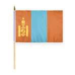 AGAS Mongolia Flag 12x18 inch