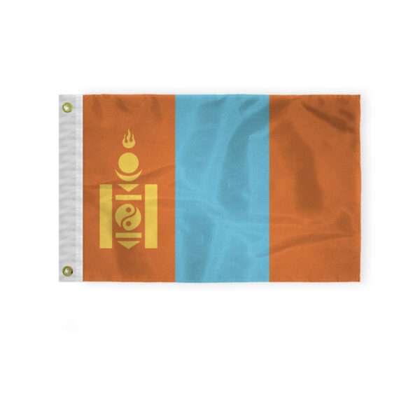 AGAS Mongolia Nautical Flag 12x18 inch