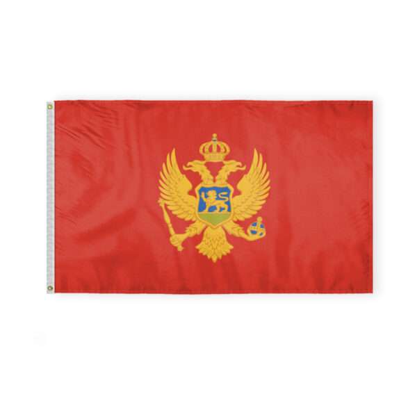 AGAS Montenegro Flag 3x5 ft