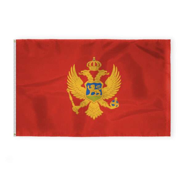 AGAS Montenegro Flag 5x8 ft 200D