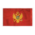 AGAS Montenegro Flag 6x10 ft 200D
