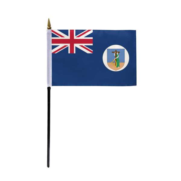 AGAS Montserrat Flag 4x6 inch