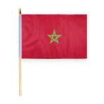 AGAS Morocco Flag 12x18 inch