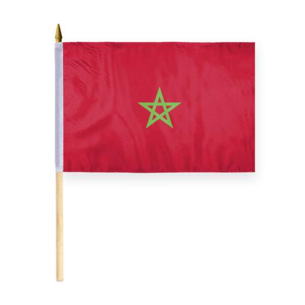 AGAS Morocco Flag 12x18 inch