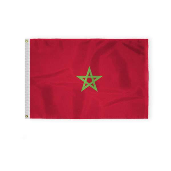 AGAS Morocco Flag 2x3 ft Outdoor 200D