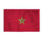 AGAS Morocco Flag 5x8 ft 200D