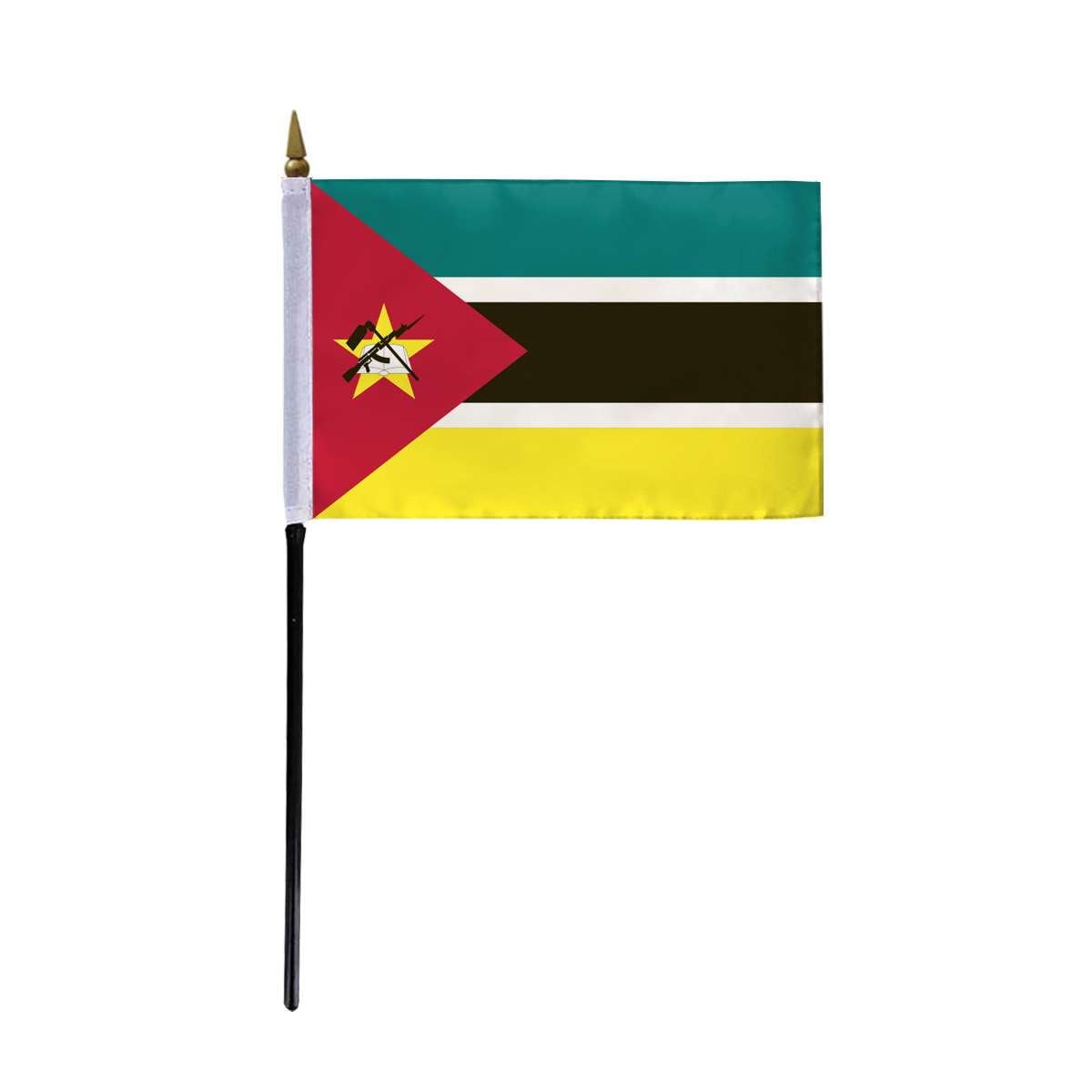 AGAS Mozambique Flag 4x6 inch AGAS Mozambique Flag 4x6 inch