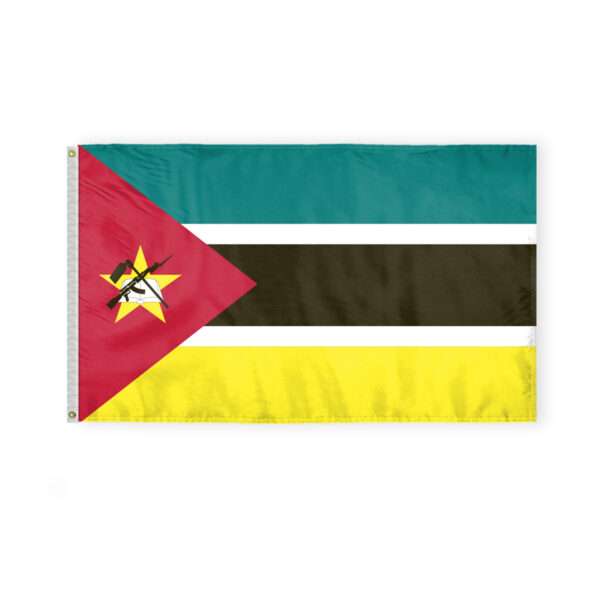 AGAS Mozambique Flag 3x5 ft Double