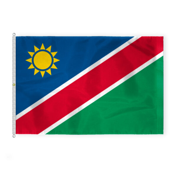 AGAS Namibia Flag 8x12 ft - Printed Single Sided on 200D Nylon