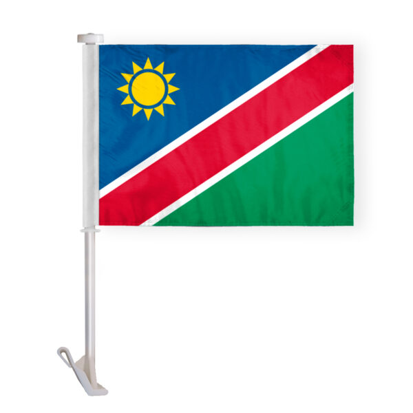 AGAS Namibia Car Flag Premium 10.5x15 inch