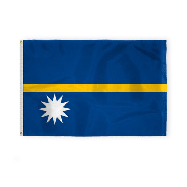 AGAS Nauru National Flag 4x6 ft 200D Nylon