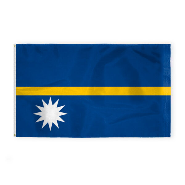 AGAS Nauru National Flag 6x10 ft 200D