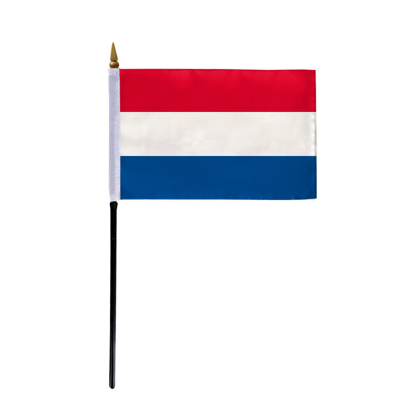 AGAS Small Netherlands National Flag 4x6 inch