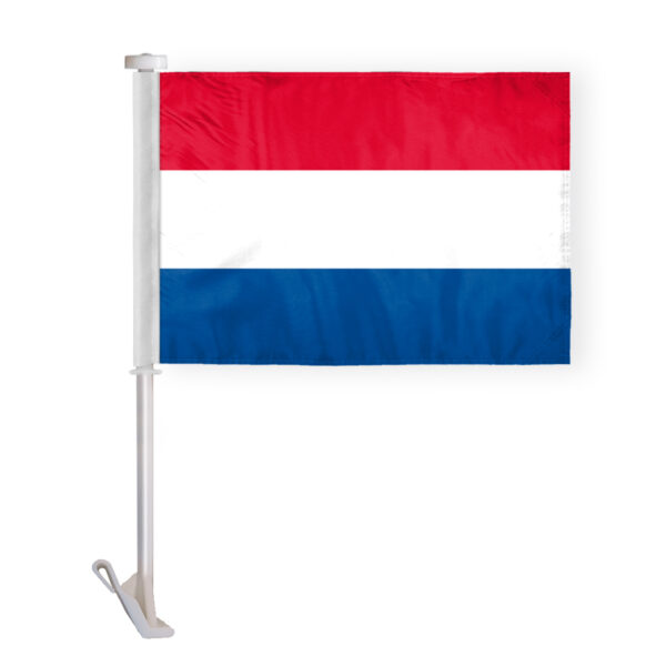 AGAS Netherlands Car Flag Premium 10.5x15 inch