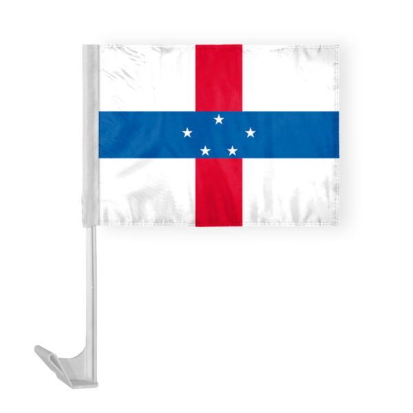 AGAS Netherlands Antilles Car Flag 12x16 inch