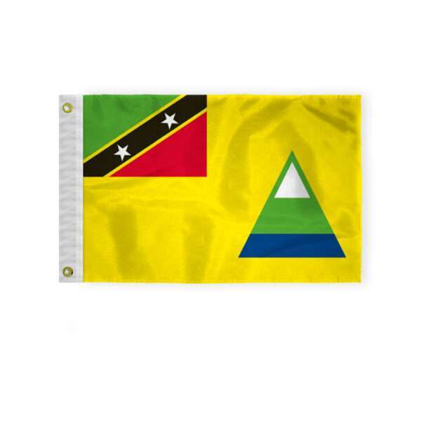 AGAS Nevis Courtesy Flag 12x18 inch Mini Nevis Flag