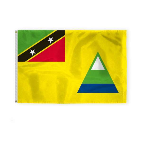AGAS Nevis National Flag 4x6 ft 200D