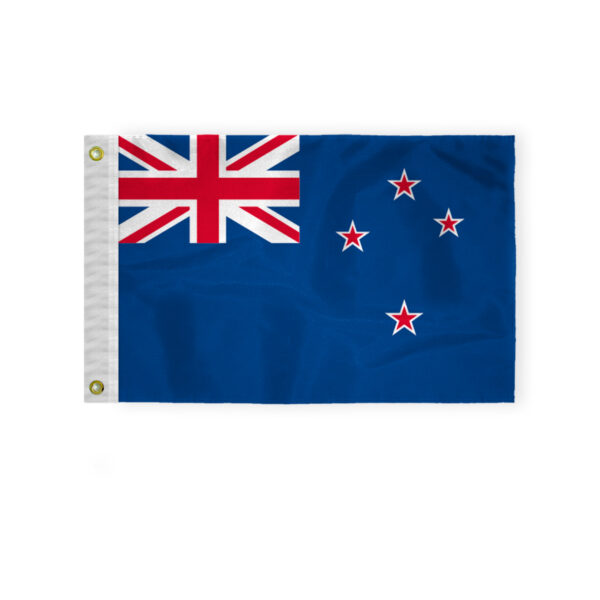 AGAS New Zealand Courtesy Flag 12x18 inch Mini New Zealand Flag